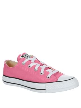 Converse  Low Top Sneaker - Pink & White Womens Size 6 Mens 4